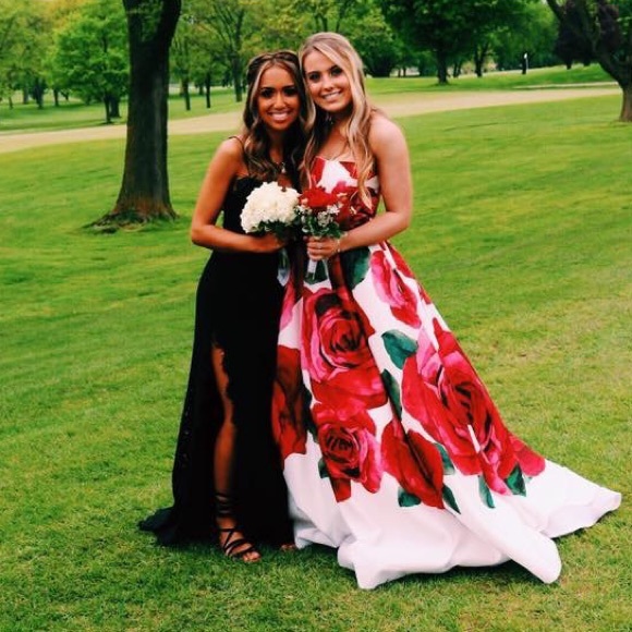 Sherri hill rose dress - Picture 2 of 6